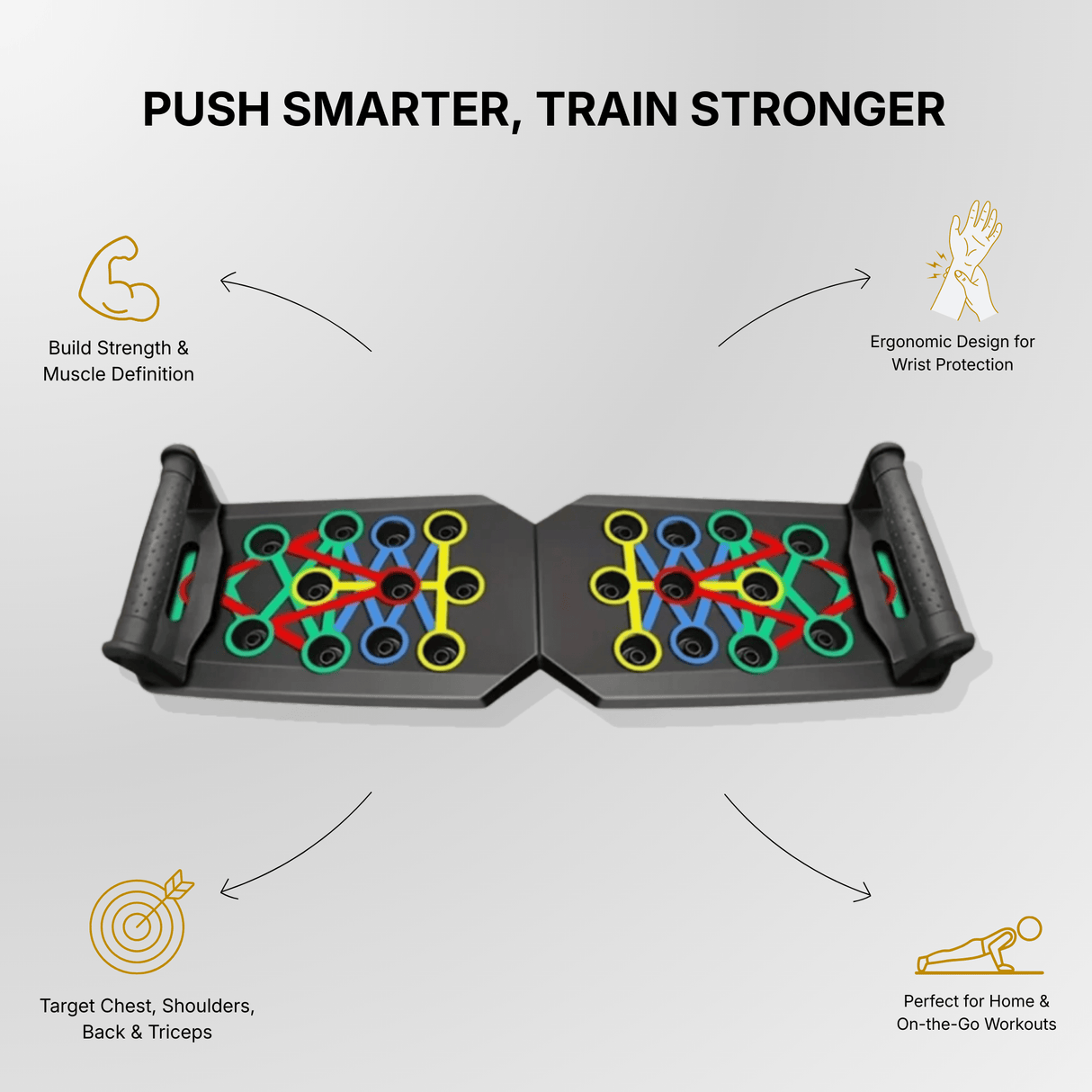 Power Press Push Up Board