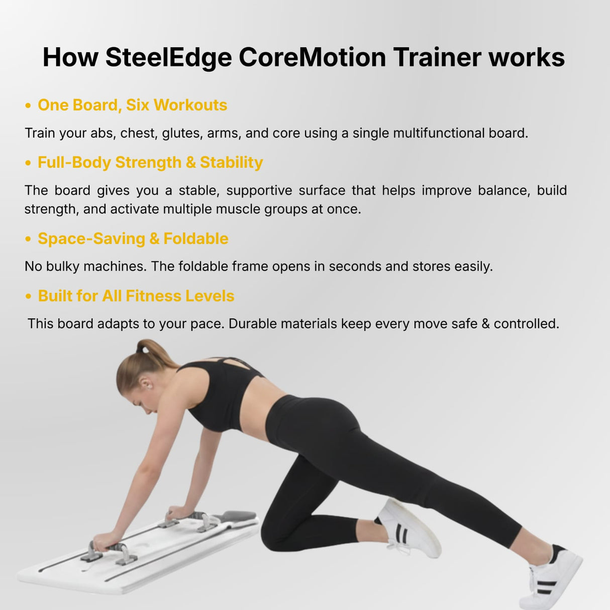Steel Edge CoreMotion Trainer
