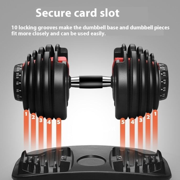 Adjustable 15-Gear Dumbbell