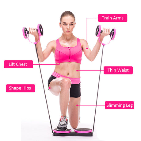 Abdomen Wheel Pull Rope