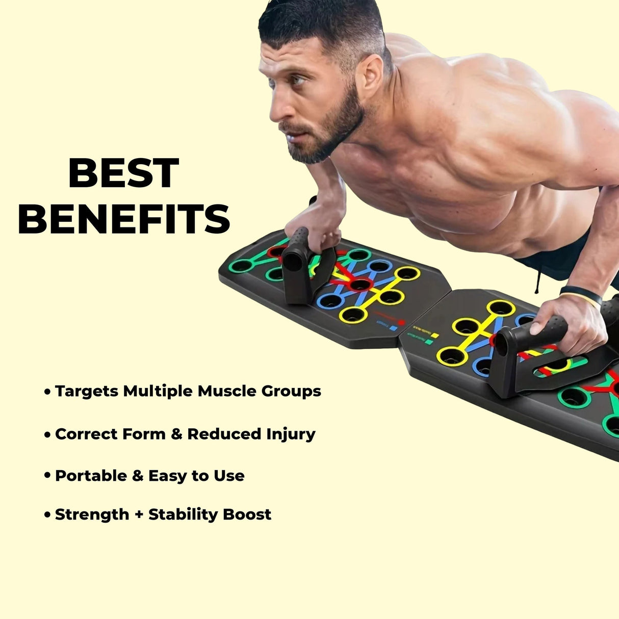 Power Press Push Up Board