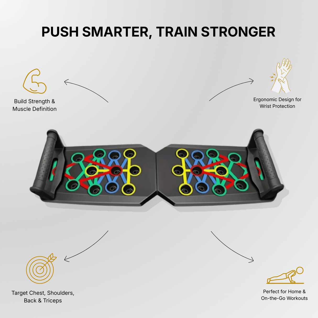 Power Press Push Up Board