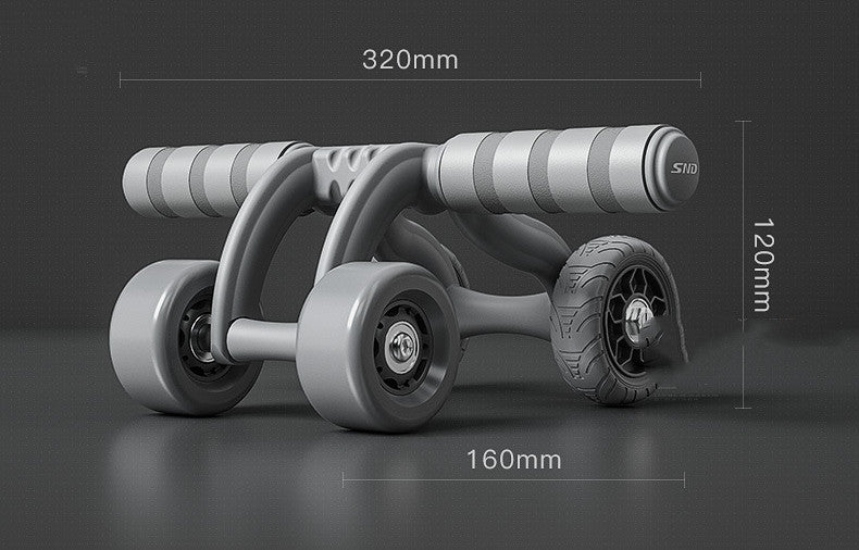 4-Wheel Abdominal Roller