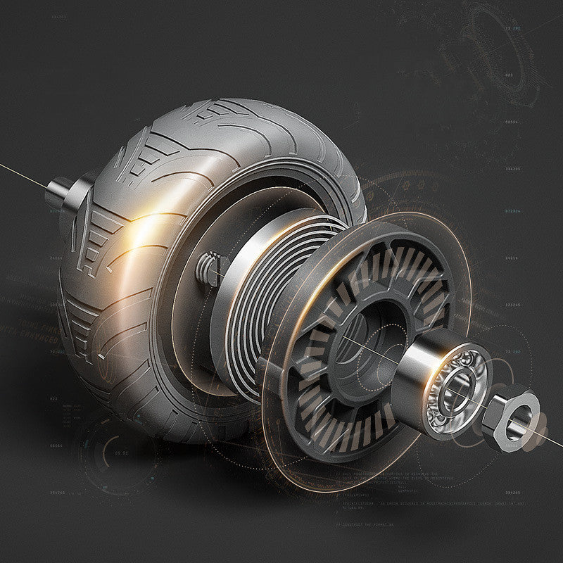 4-Wheel Abdominal Roller