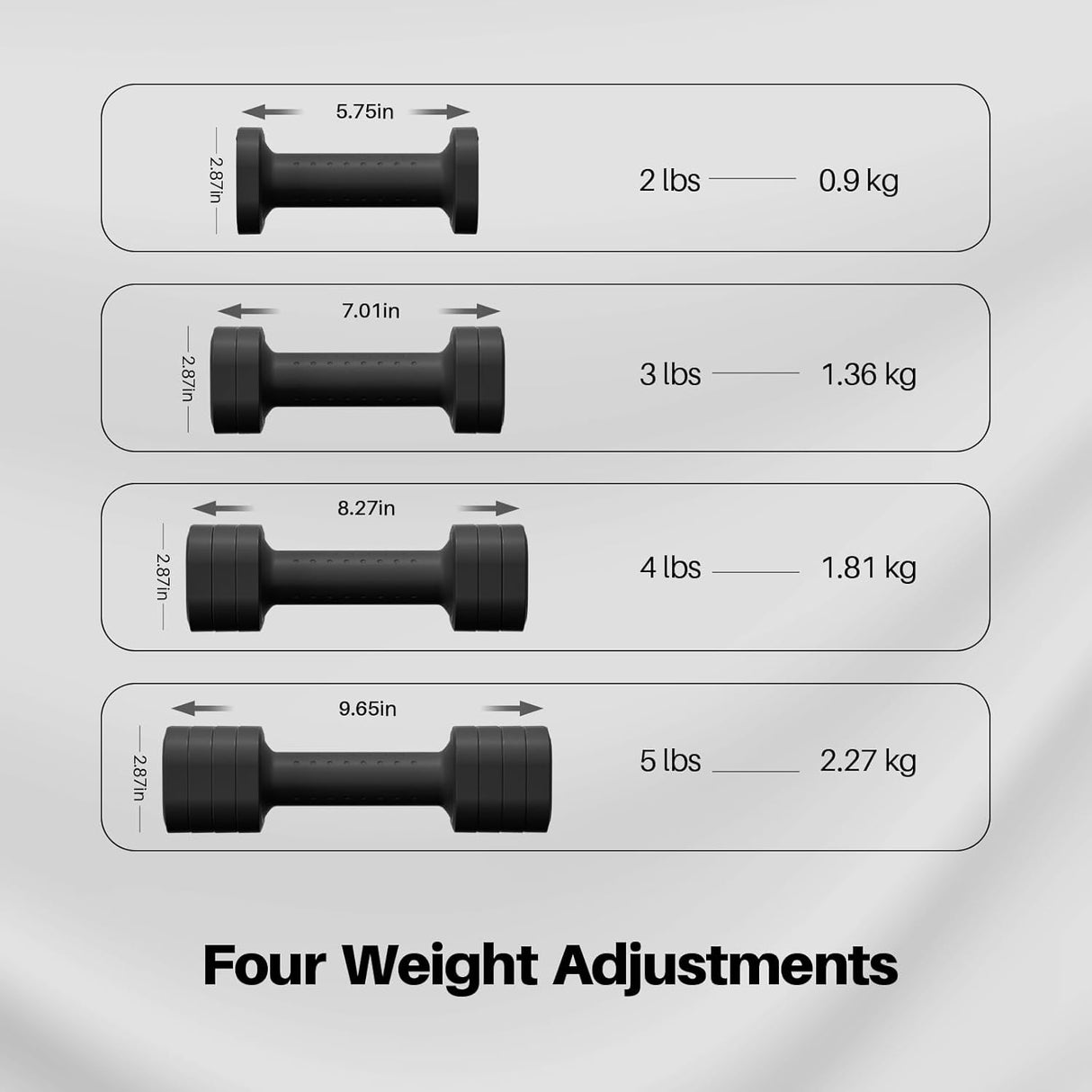 Detachable Women's Dumbbell
