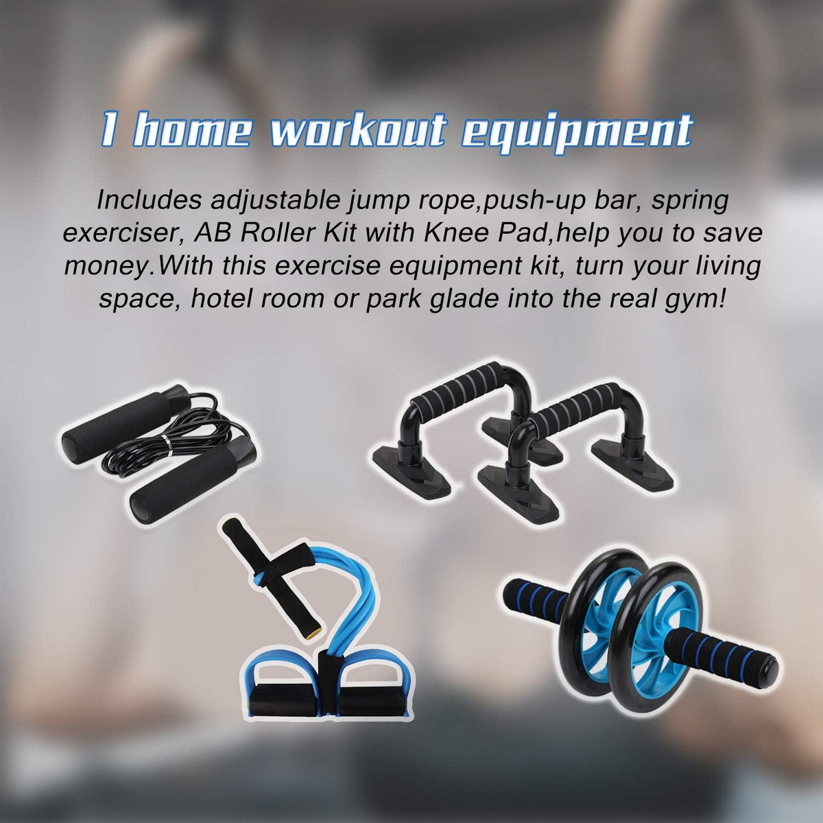Basic Exercise Machine Set Home Gym Equipment Set