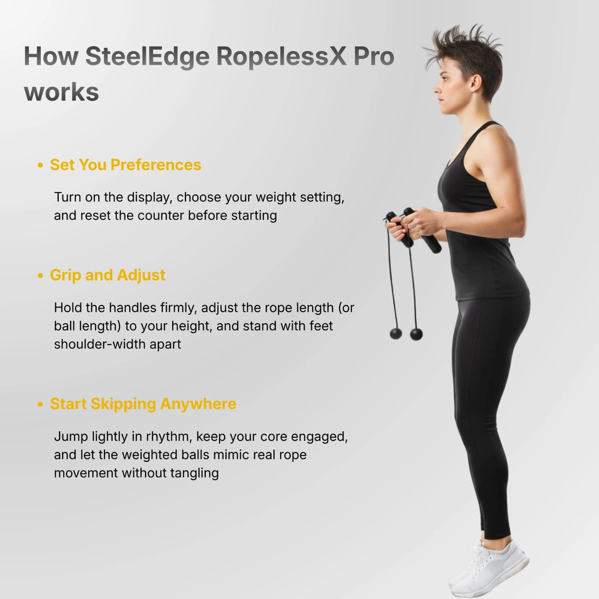 SteelEdge RopelessX Pro