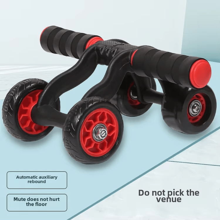 4-Wheel Abdominal Roller