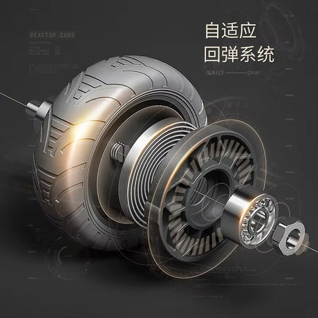 4-Wheel Abdominal Roller